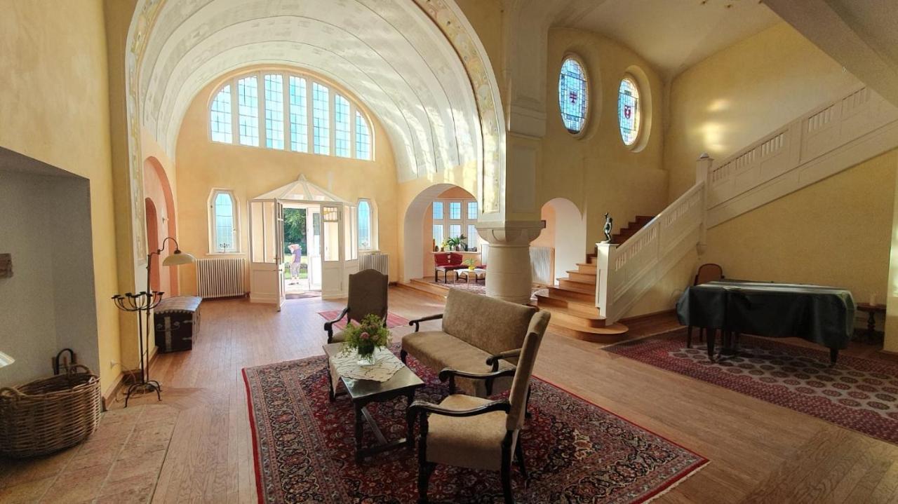 Schloss Lelkendorf Apartment Ulrichshusen Maisonette Fewo Mecklenburger Seenplatte Mit Dachterrasse Naehe Ostsee Экстерьер фото